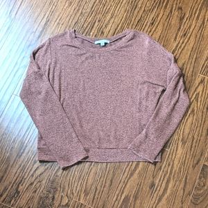 Green Envelope burnt orange sweater